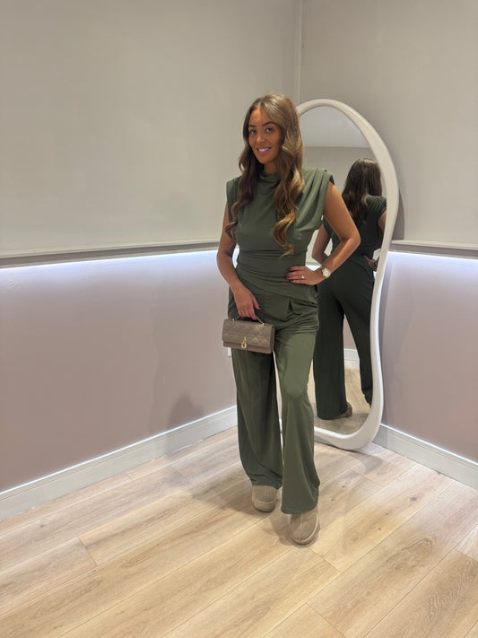 Khaki co ord