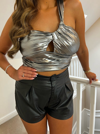 GLITTERBOX Silver Top